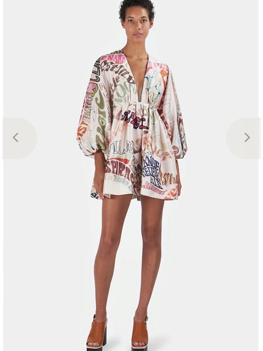 Zimmermann Abstract Print Mini Dress Like New